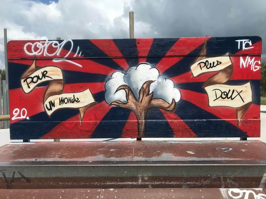 graffiti coton fresque